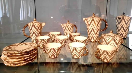 Czech Cubist Tea Service